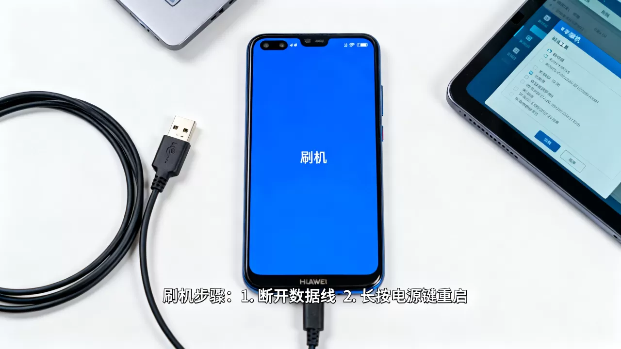 华为手机刷机蓝屏怎么办，华为手机刷机蓝屏