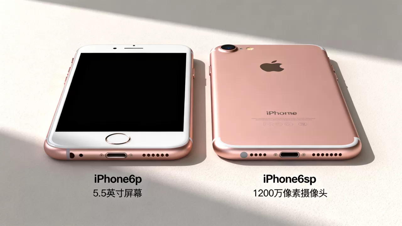 iPhone6p与iPhone6sp区别，iPhone6p和6sp哪个值得入手