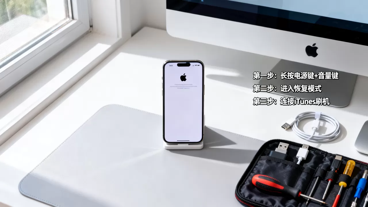 刷机卡在白苹果怎么办，白苹果怎么解决