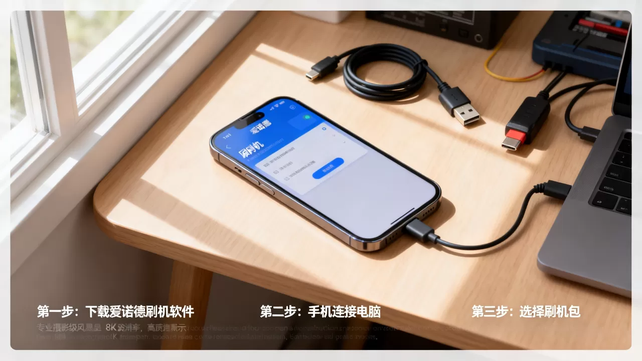 爱诺德刷机教程，爱诺德手机刷机软件