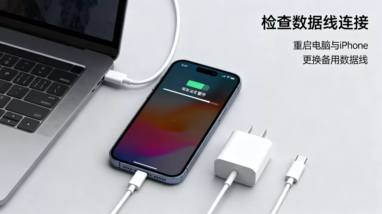 iphone停止恢复怎么办，iphone停止恢复