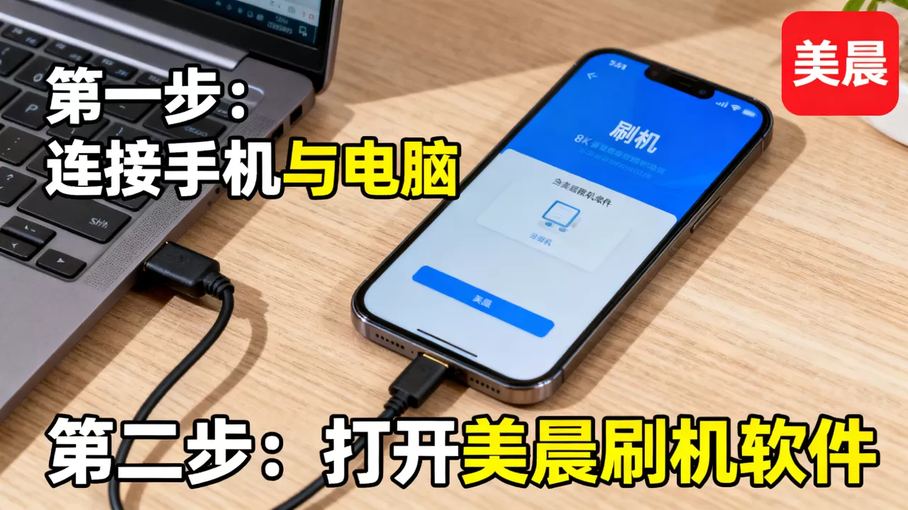美晨刷机教程，美晨手机怎么刷机，美晨刷机软件