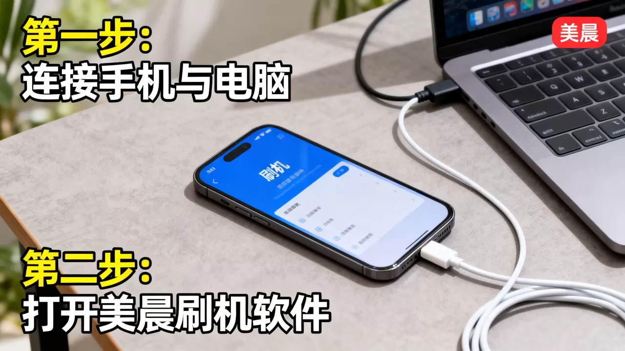 美晨刷机教程，美晨手机怎么刷机，美晨刷机软件