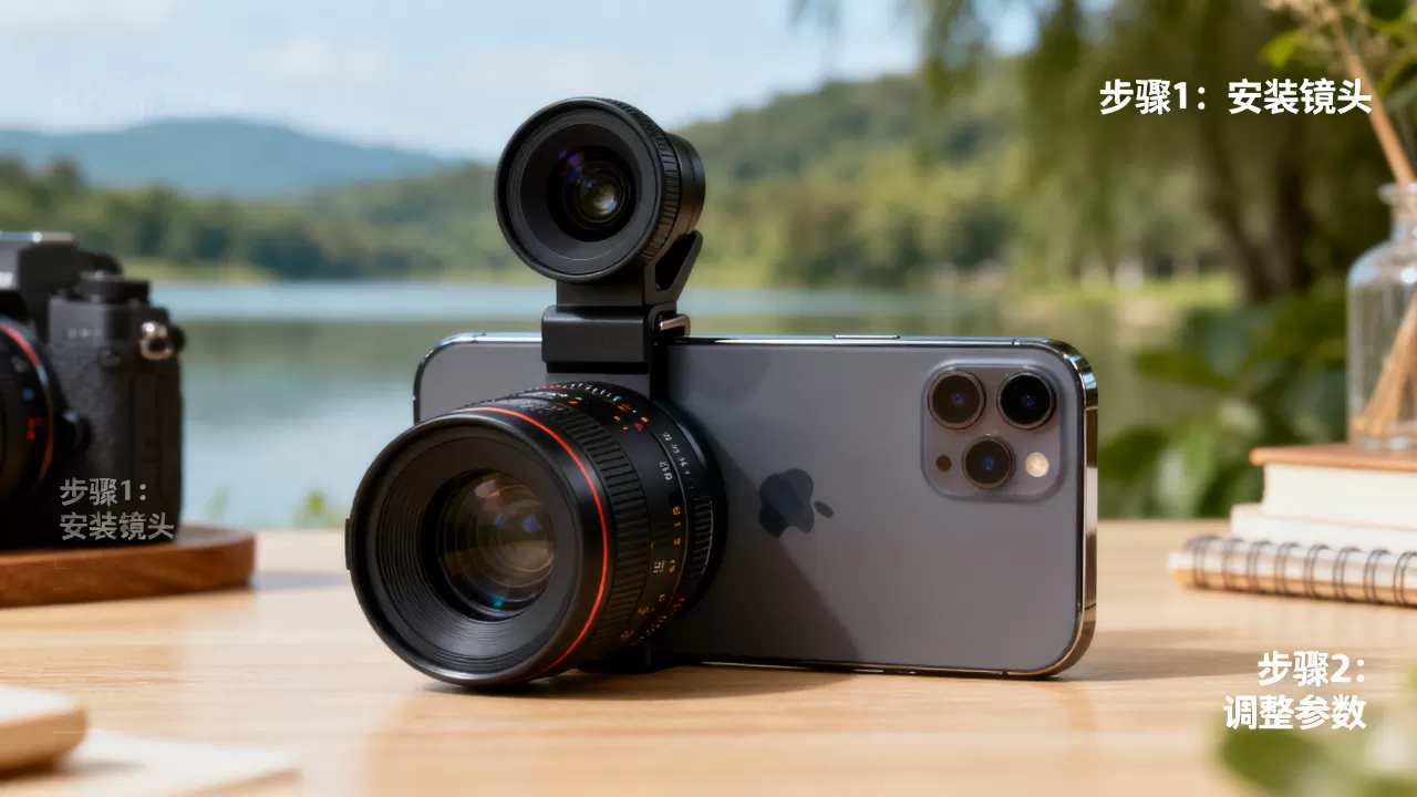 iPhone变单反怎么拍，iPhone变单反