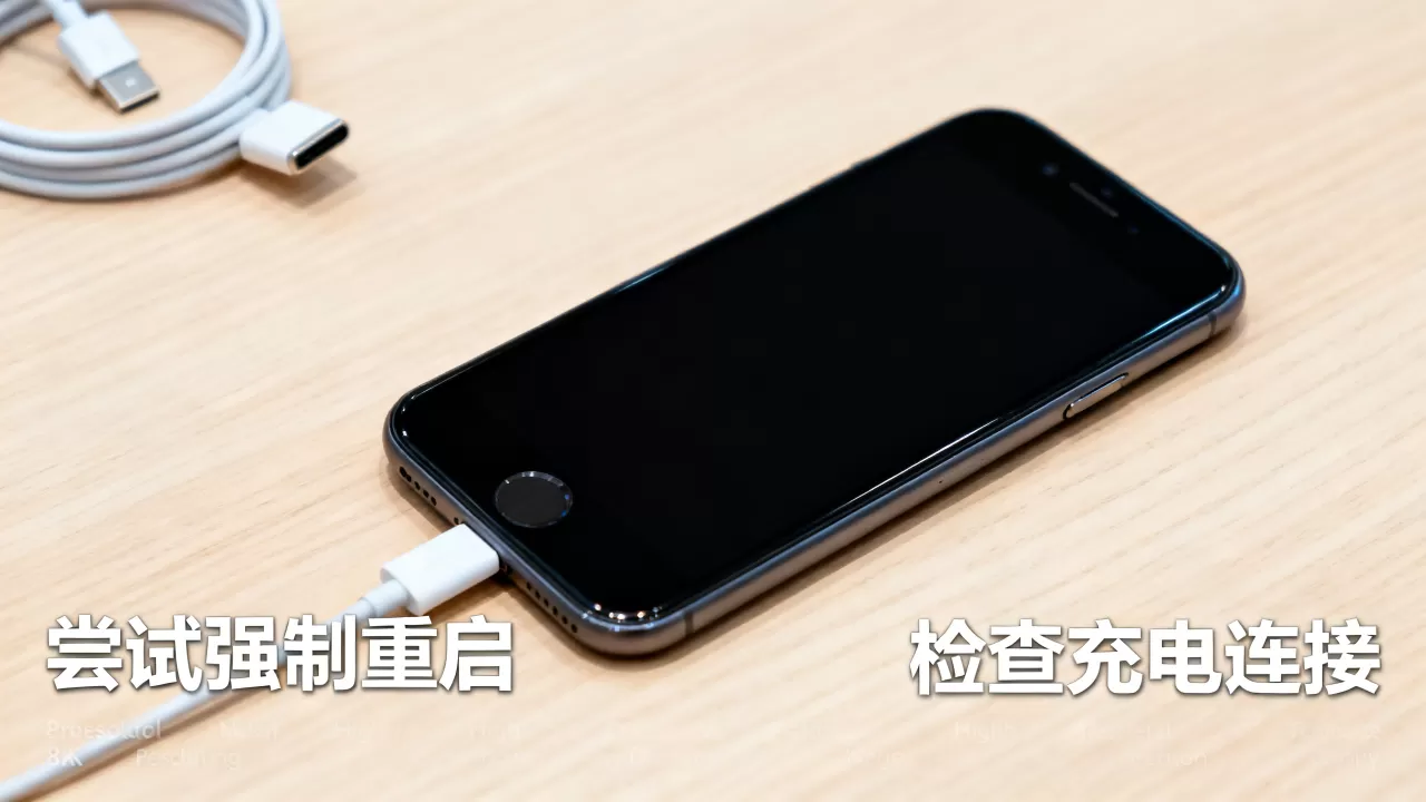 iphone完全黑屏怎么办，iphone黑屏无法开机