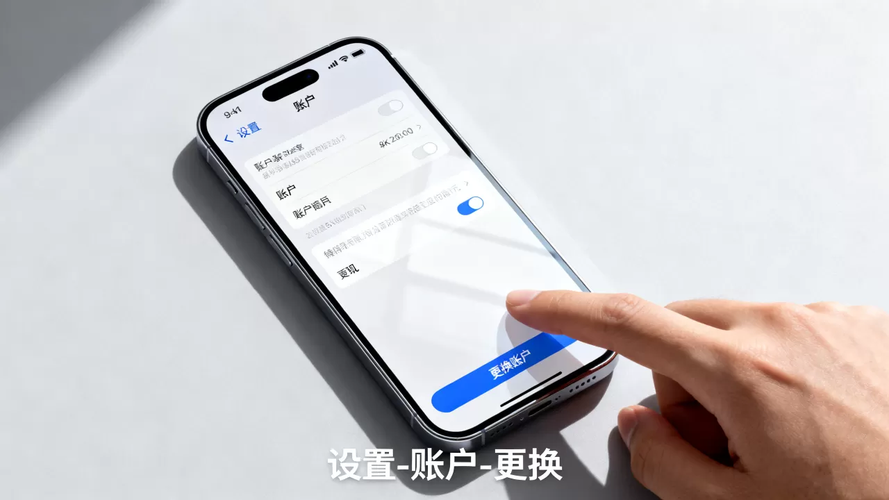 iphone账户更换了怎么办，iphone账户更换