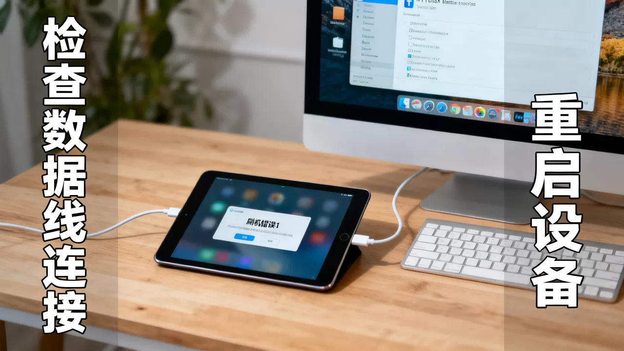 iPad刷机错误1怎么办？iPad刷机报错1解决方法