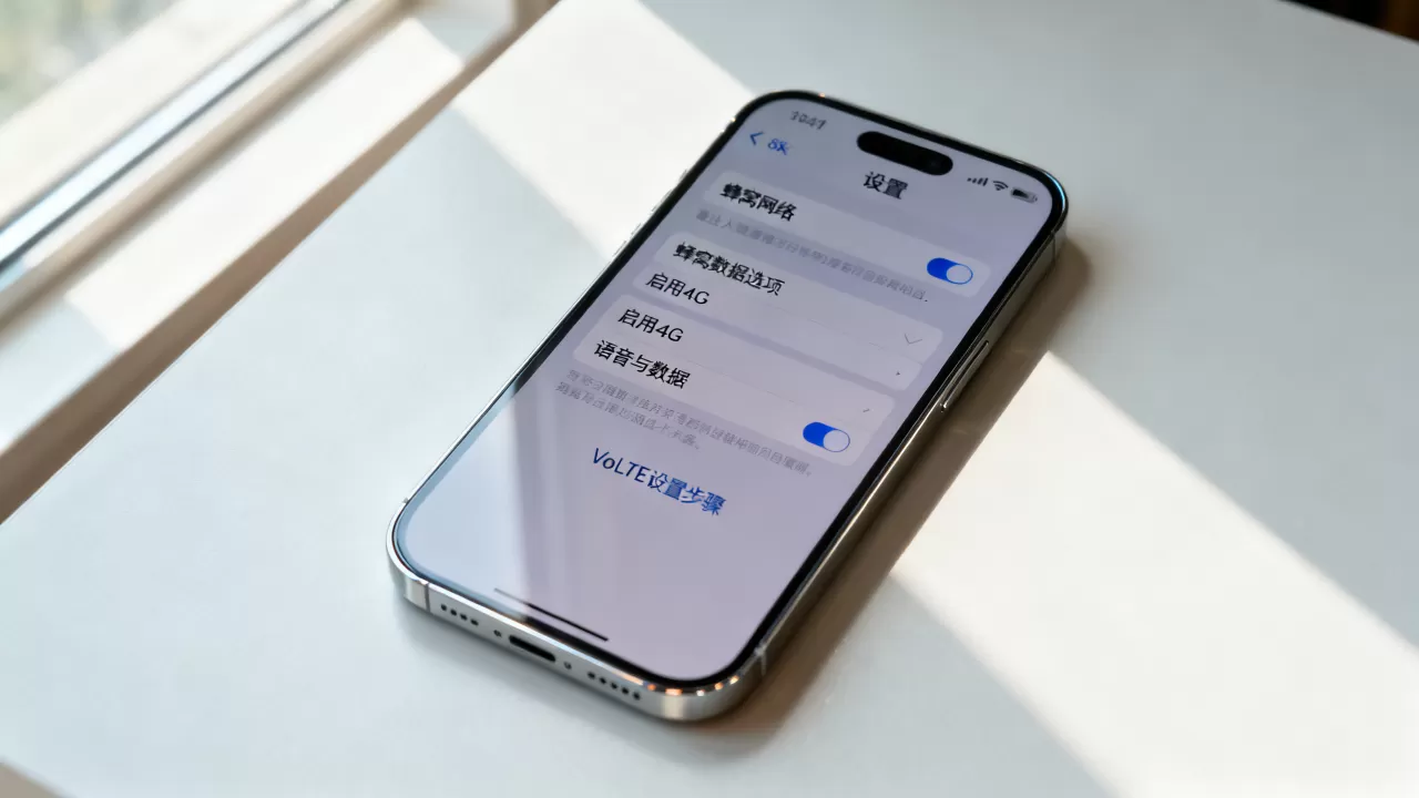 iphone volte怎么设置，iphone volte设置