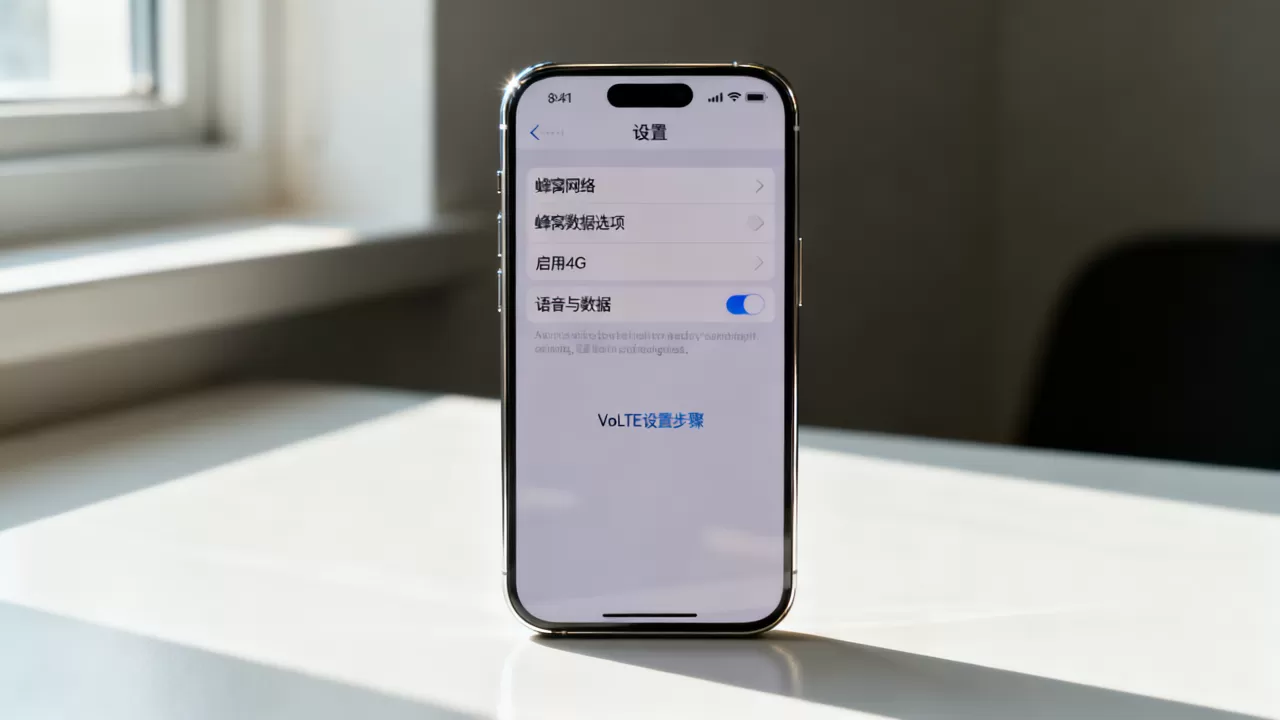 iphone volte怎么设置，iphone volte设置