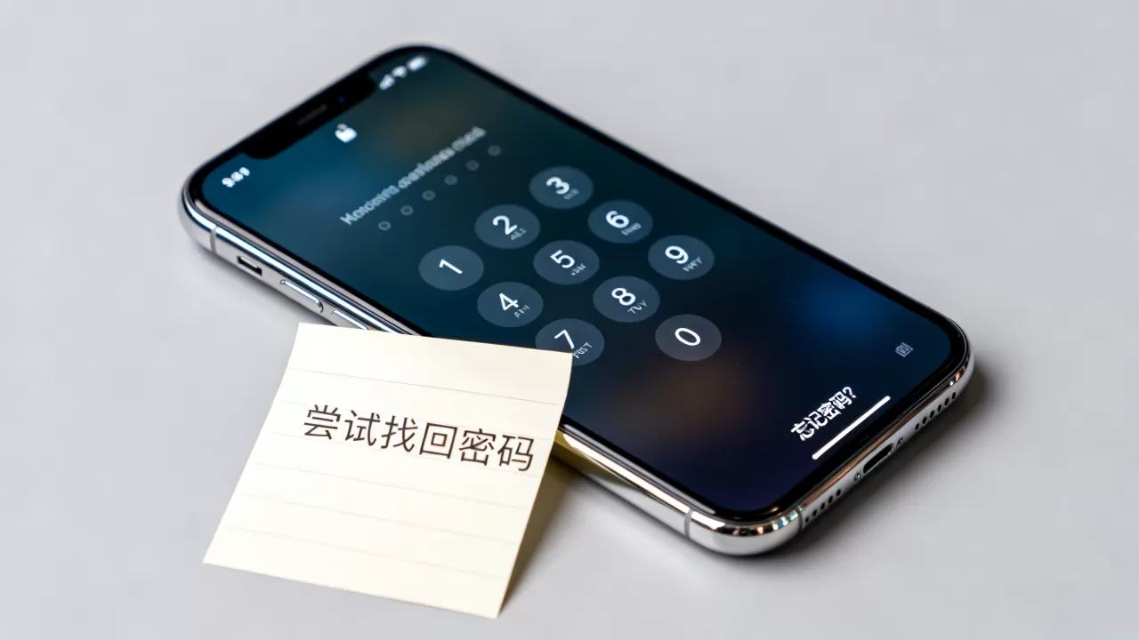 iPhone安装密码忘了怎么办，iPhone安装密码