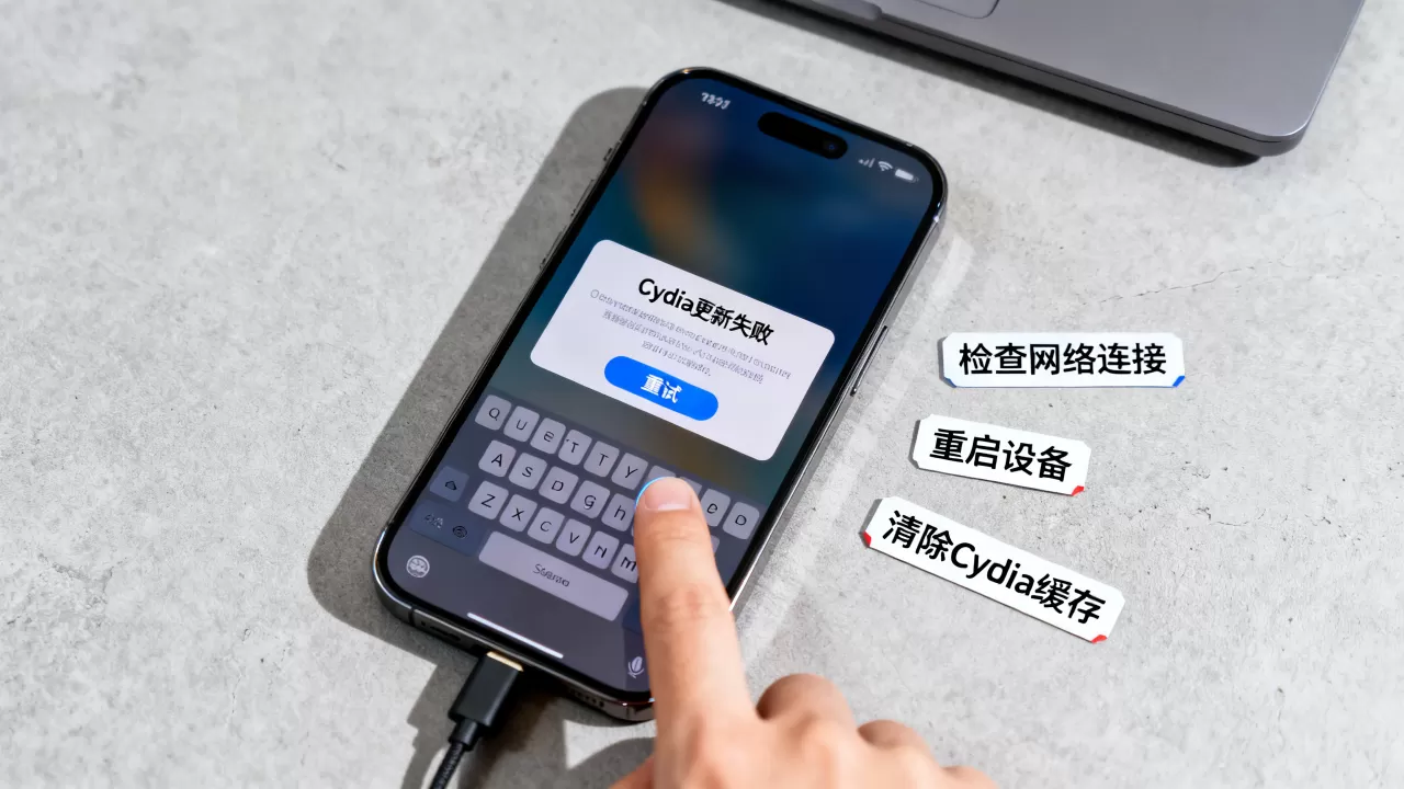 iPhone Cydia更新失败怎么办，Cydia更新失败解决方法