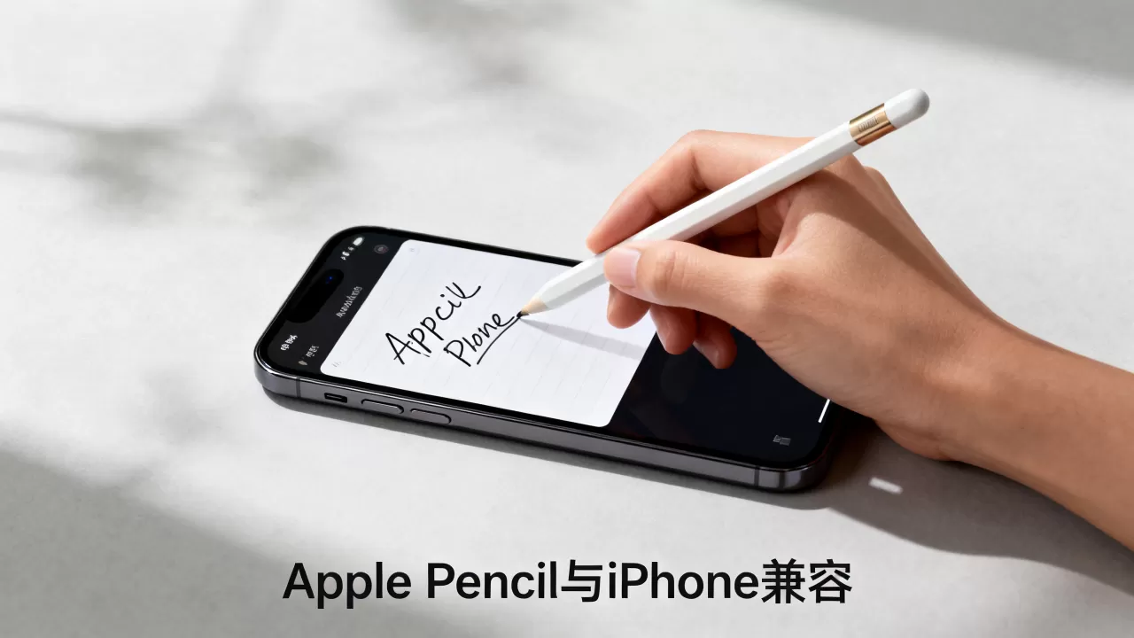 Apple Pencil能用在iPhone上吗，Apple Pencil兼容iPhone