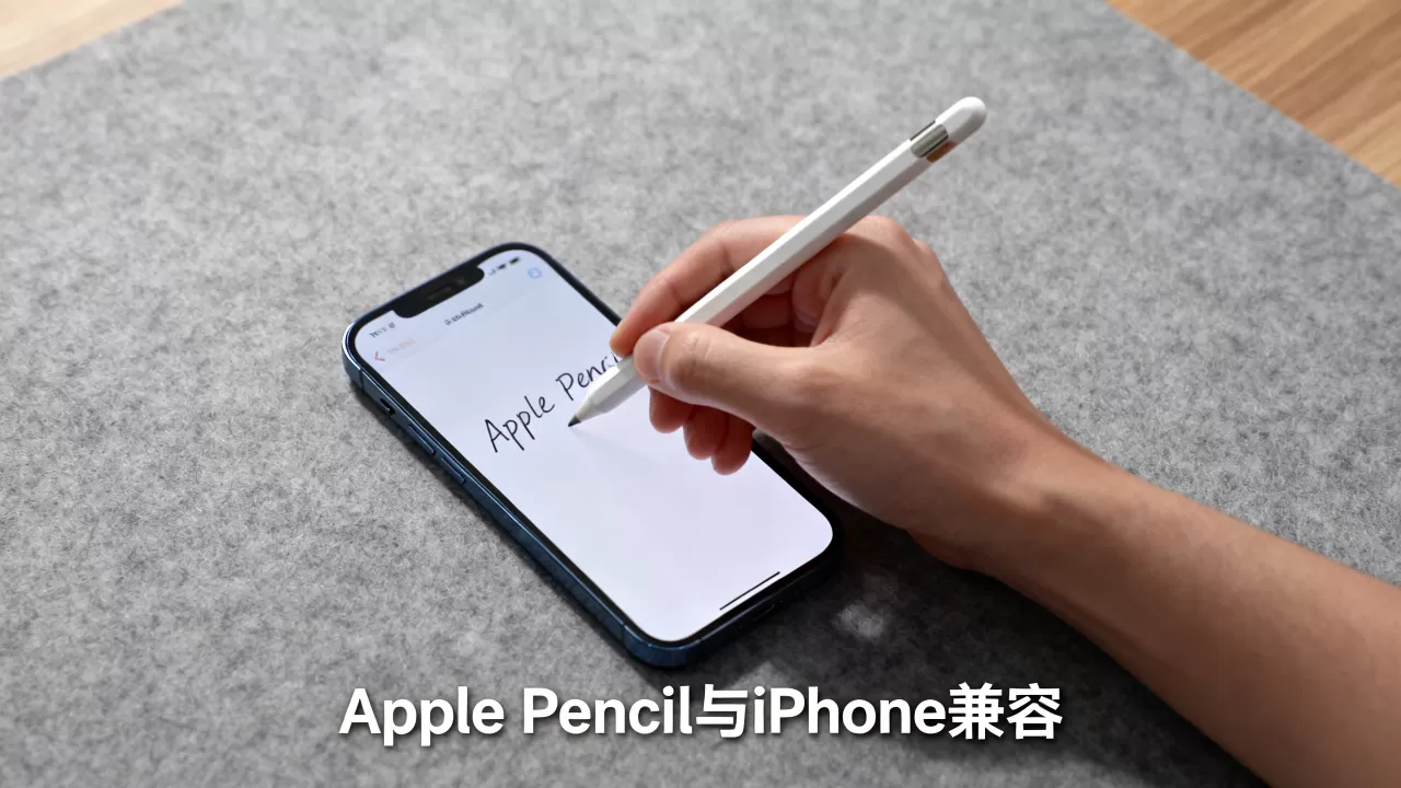 Apple Pencil能用在iPhone上吗，Apple Pencil兼容iPhone