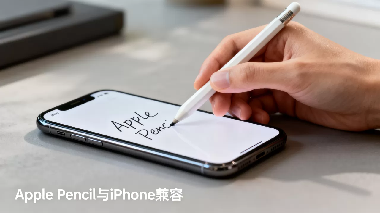 Apple Pencil能用在iPhone上吗，Apple Pencil兼容iPhone