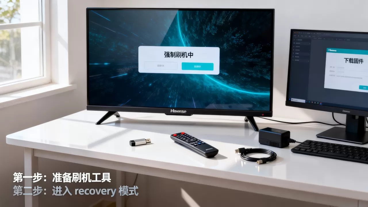 海信电视强制刷机变砖怎么办，海信电视强制刷机教程