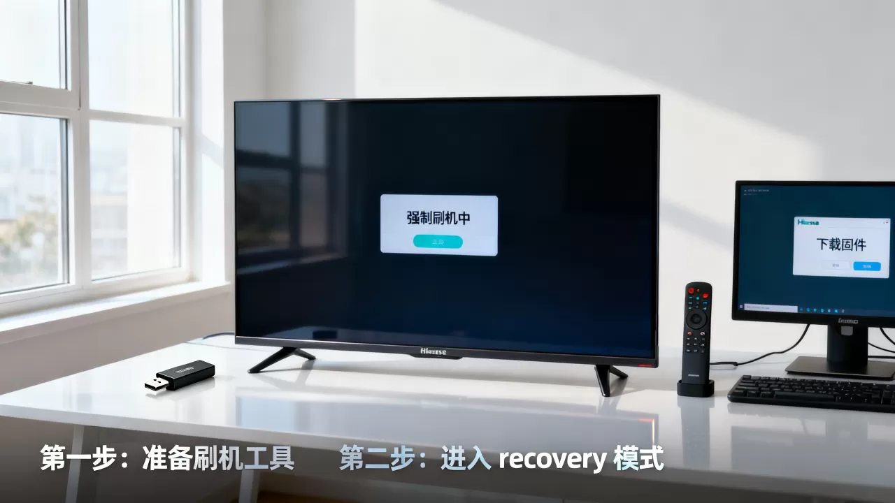 海信电视强制刷机变砖怎么办，海信电视强制刷机教程