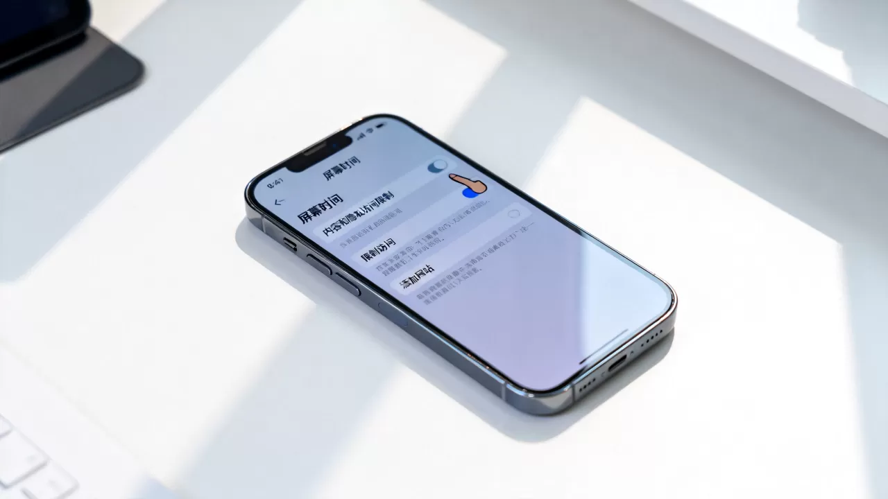 iphone屏蔽网站怎么设置，iphone屏蔽网站