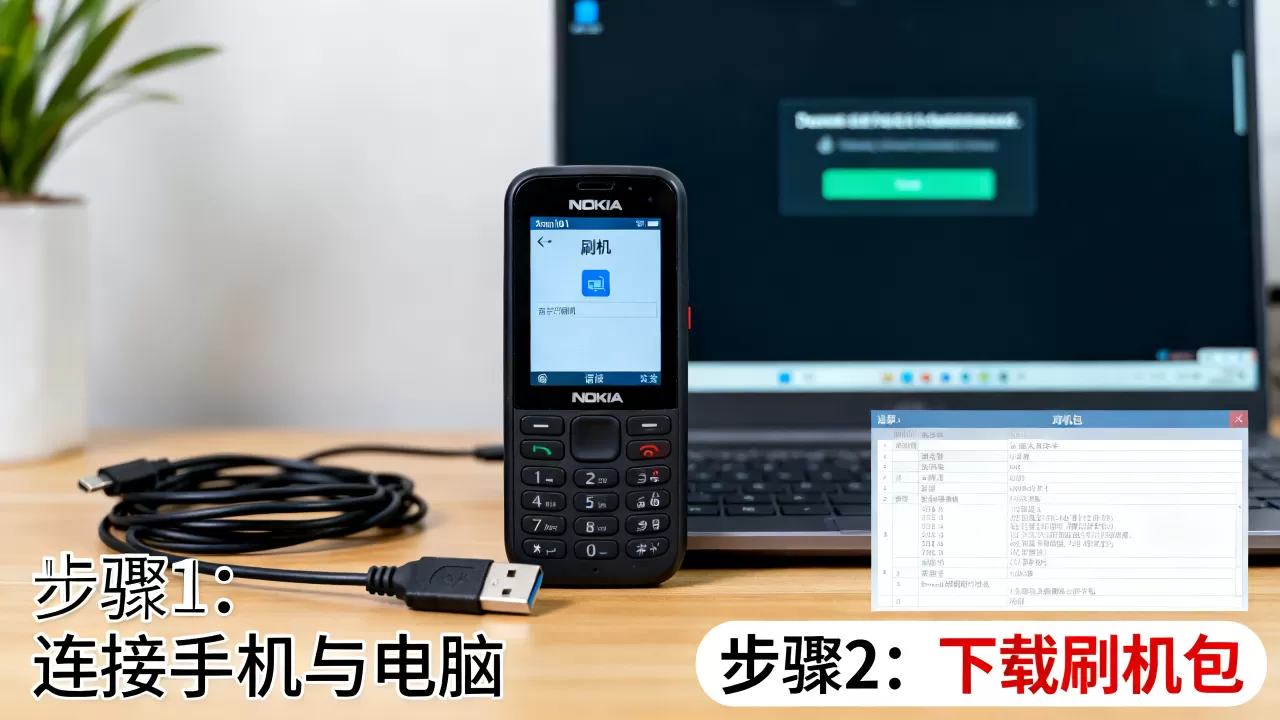 诺基亚1061刷机包教程，诺基亚1061刷机