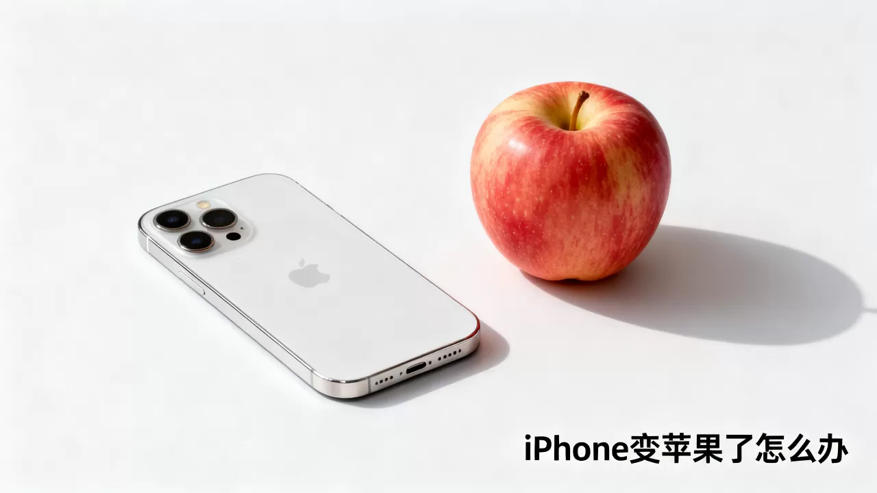 iphone变苹果了怎么办，iphone变苹果