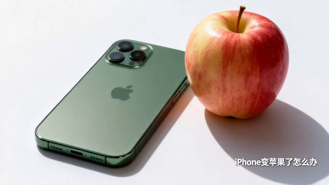 iphone变苹果了怎么办，iphone变苹果