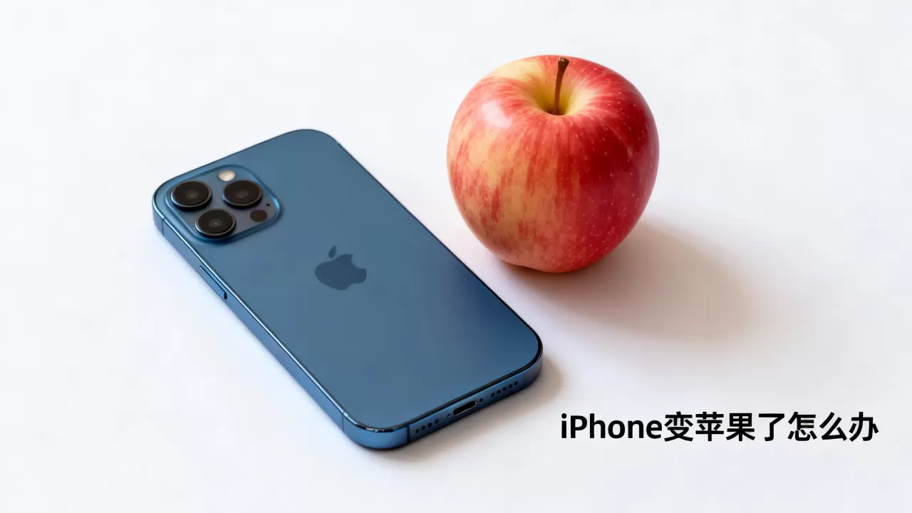 iphone变苹果了怎么办，iphone变苹果