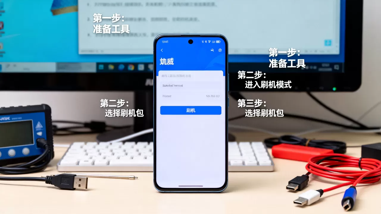 葳朗手机刷机教程，葳朗手机怎么刷机