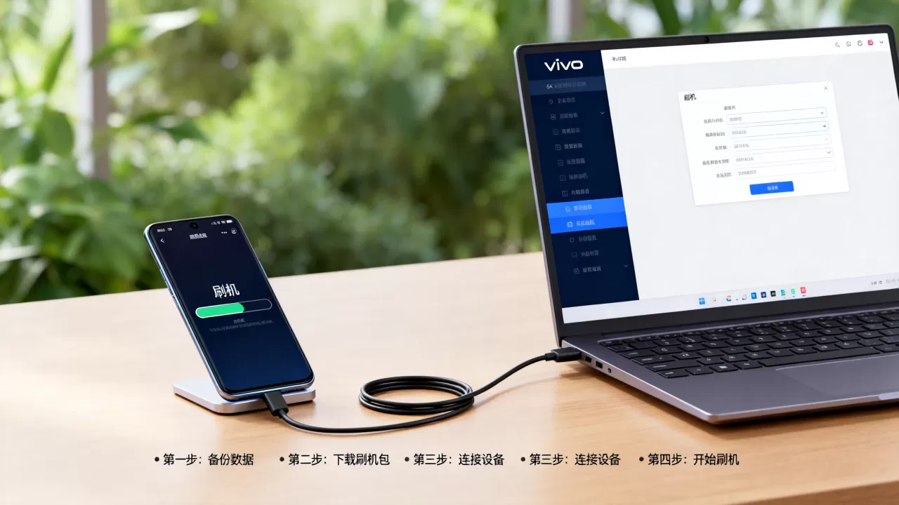 vivo手机刷机步骤，vivo手机刷机教程