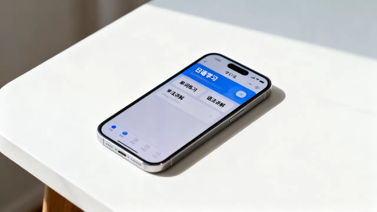 iPhone学日语哪个软件好，iphone学日语