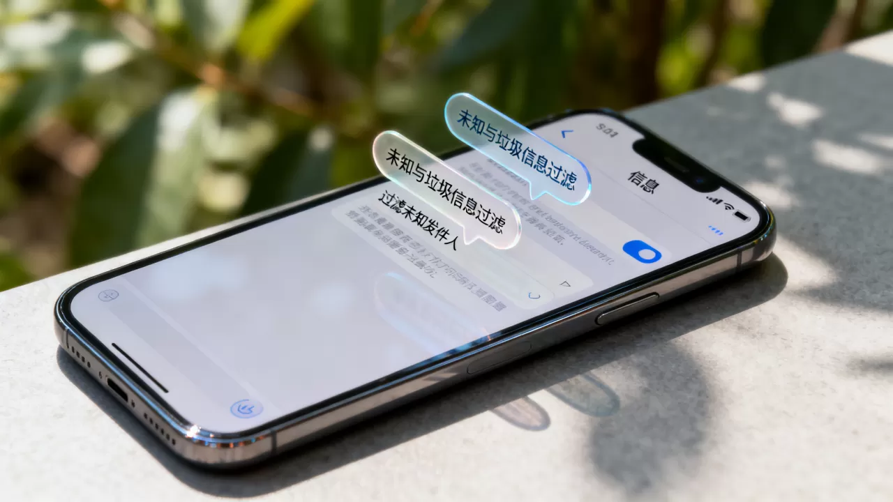 iphone短信过滤怎么设置，iphone短信过滤