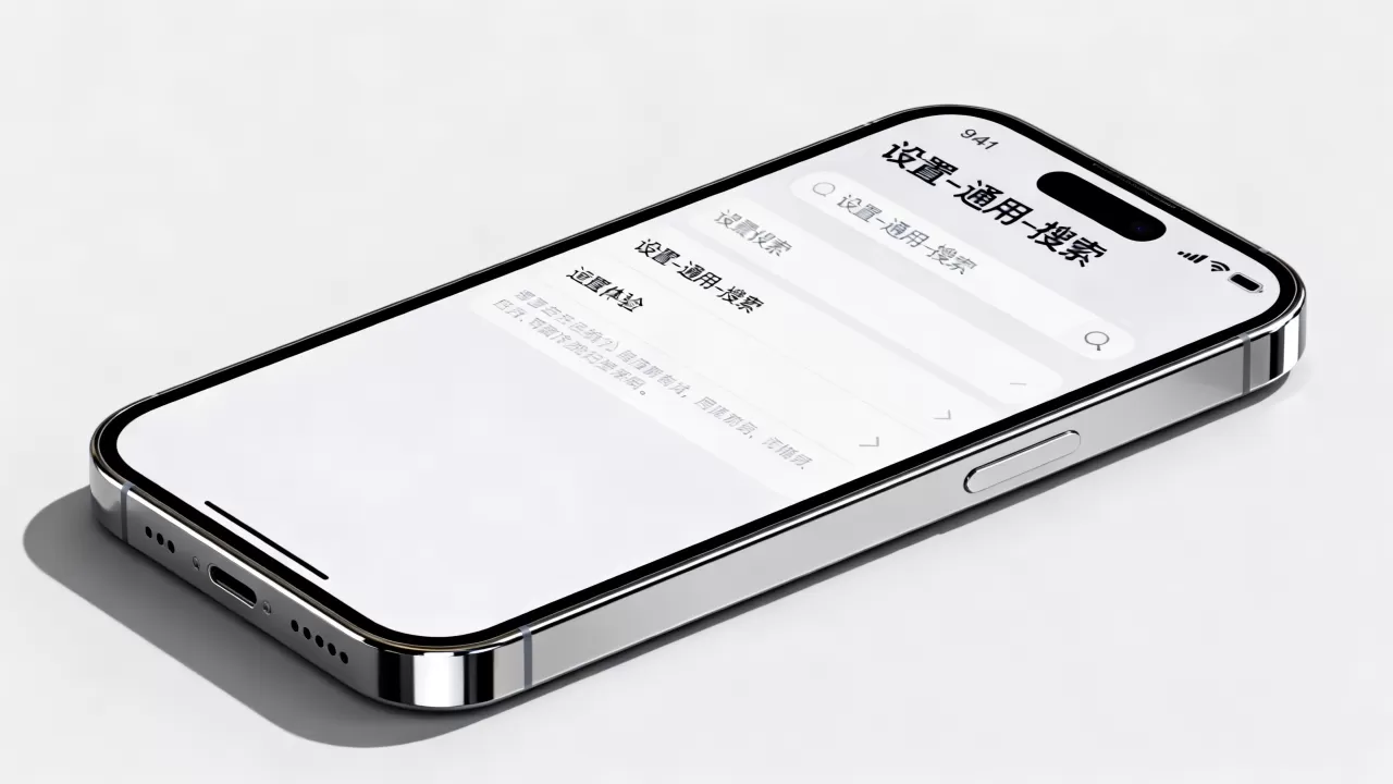 iphone搜索框怎么设置，iphone搜索框