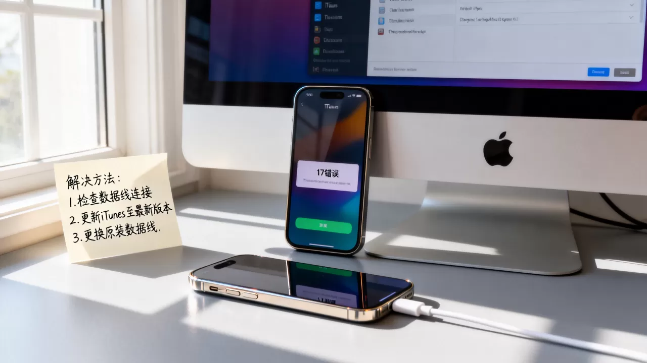 iphone刷机出现17错误怎么办？iPhone刷机17错误解决方法
