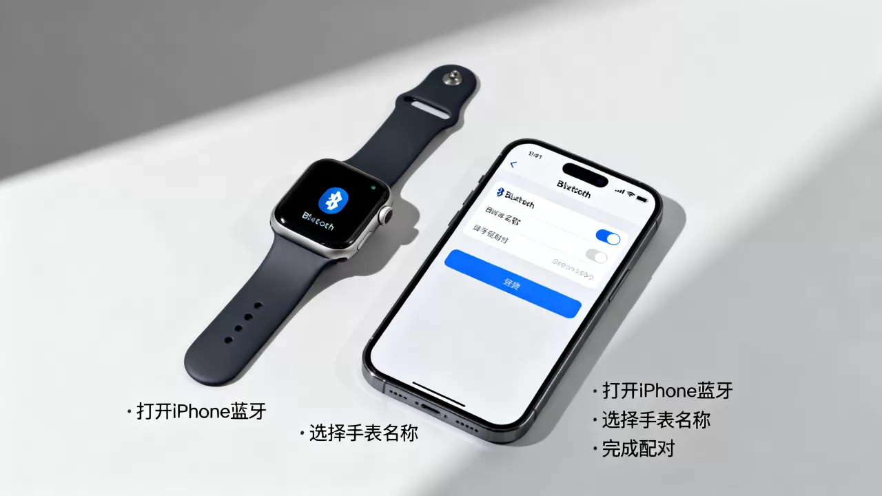 iphone蓝牙手表怎么连，iphone蓝牙手表