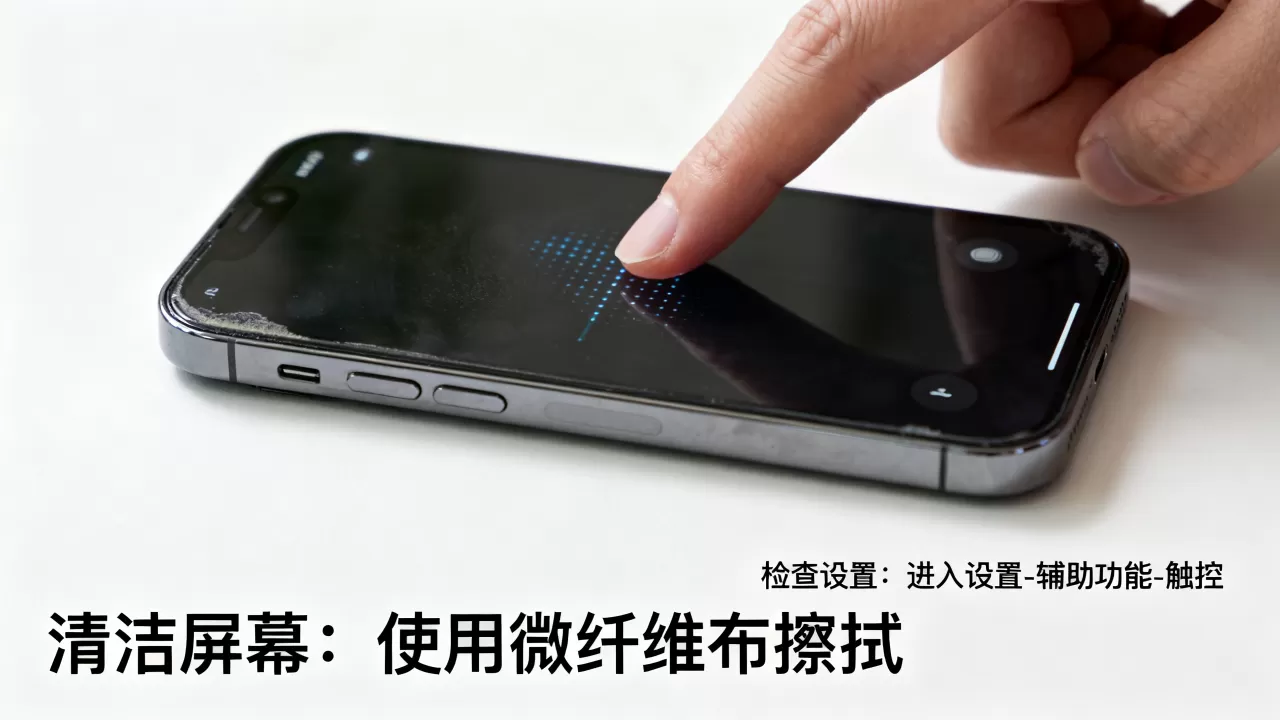 iphone屏幕触点不灵敏怎么办，iphone屏幕触点