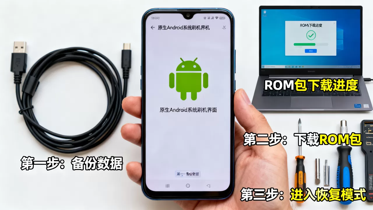 原生android系统 刷机教程，安卓手机刷机风险大吗
