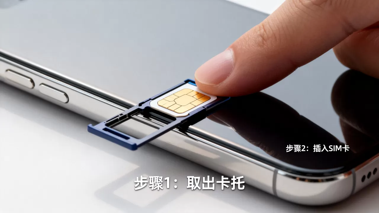 iphone手机插卡教程，iphone手机怎么插卡