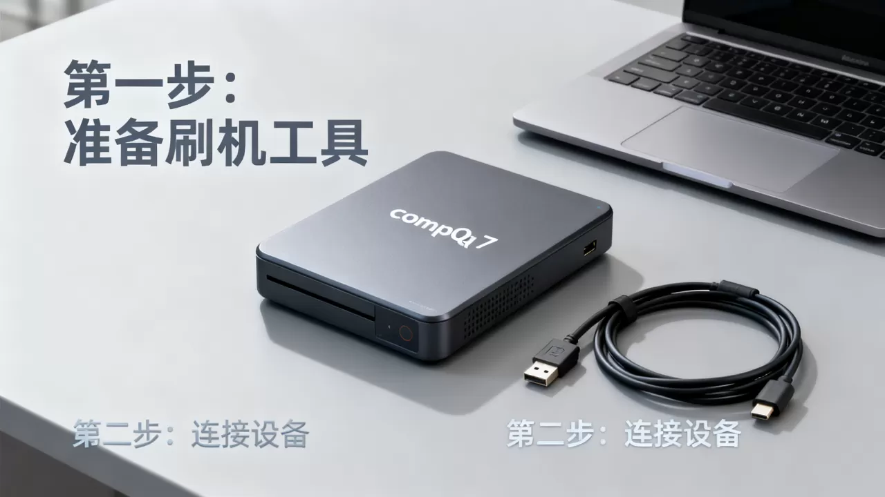 compaq7刷机教程，compaq7刷机