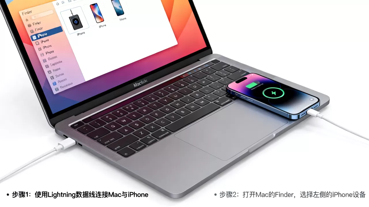 mac怎么运行iphone程序，mac连接iphone教程