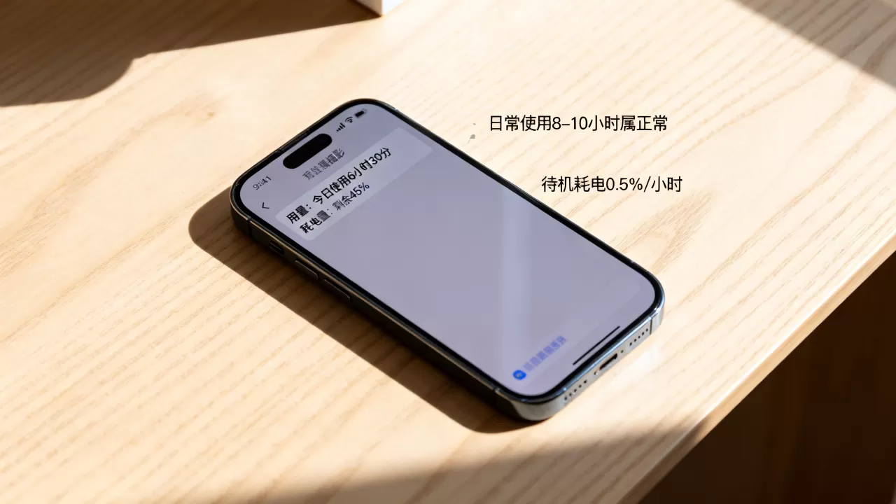 iphone手机用量多少正常，iphone手机耗电量