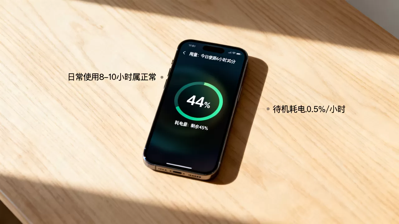 iphone手机用量多少正常，iphone手机耗电量