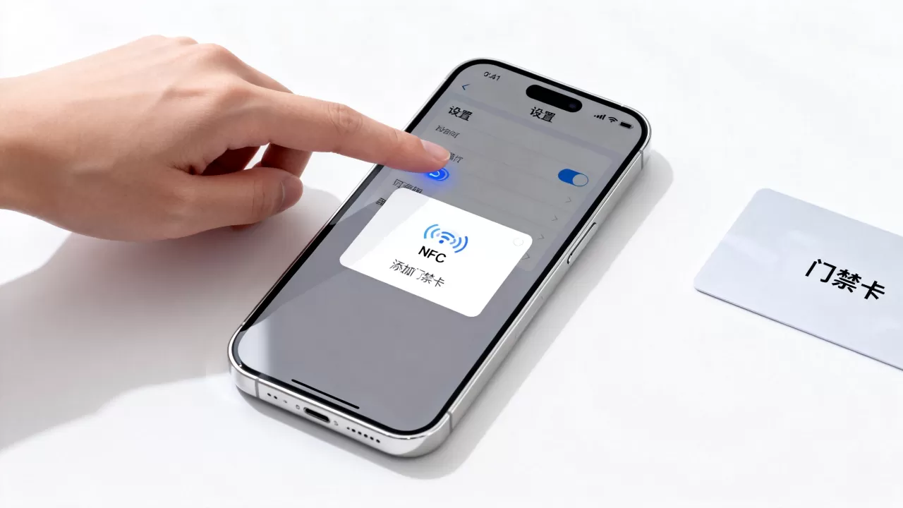 iphone门禁nfc怎么设置，iphone门禁nfc