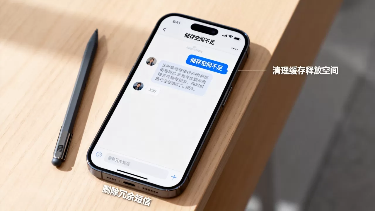 iphone短信储存满了怎么办，iphone短信储存