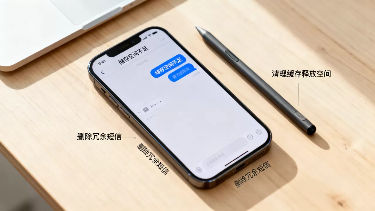 iphone短信储存满了怎么办，iphone短信储存