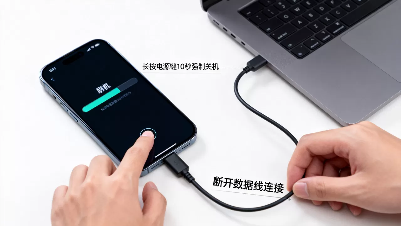 刷机中途怎么停止？手机刷机中途强制停止方法