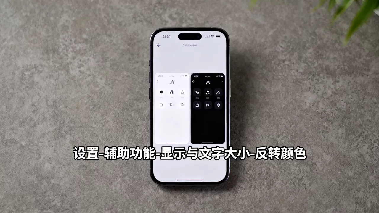 iphone图标白色怎么变黑，iphone图标变白怎么办