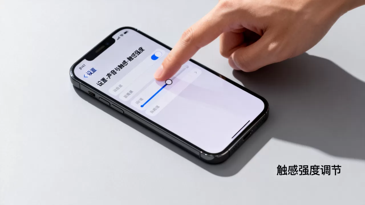 iphone触感强度怎么调，iphone触感反馈