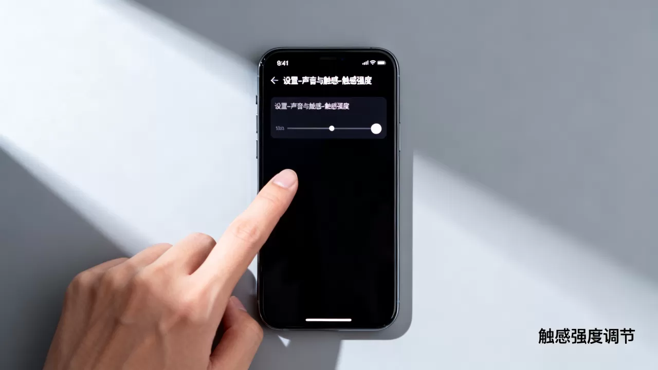 iphone触感强度怎么调，iphone触感反馈