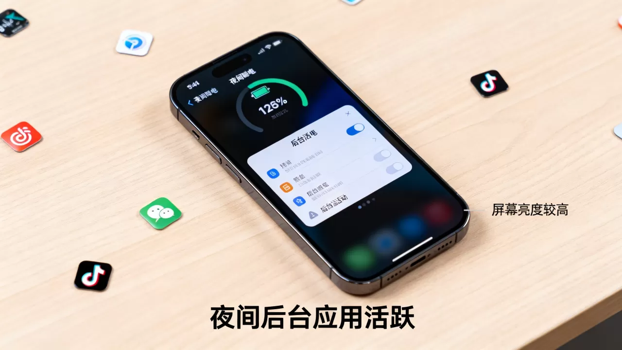 iphone夜间耗电快怎么回事，iphone夜间耗电