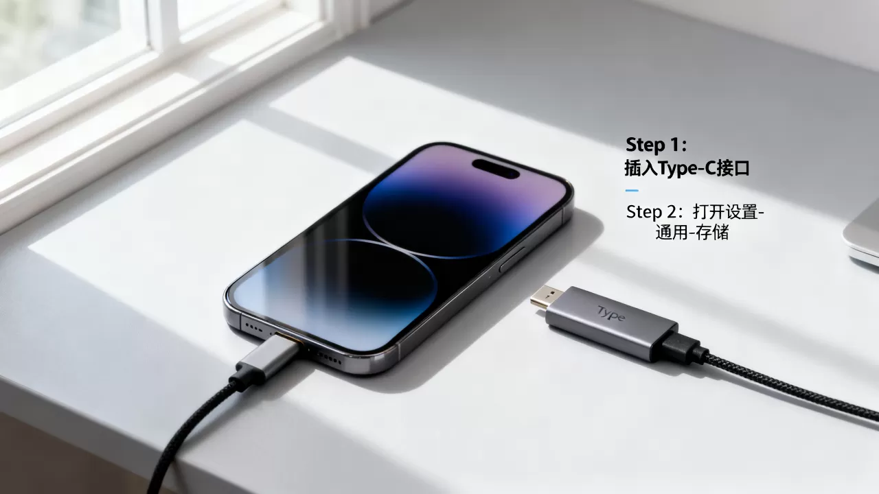 iphone外接存储怎么连，iphone外接存储
