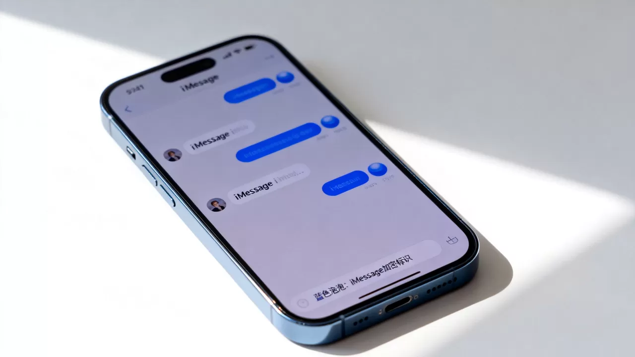 iphone蓝色泡泡是什么梗，iphone蓝色泡泡