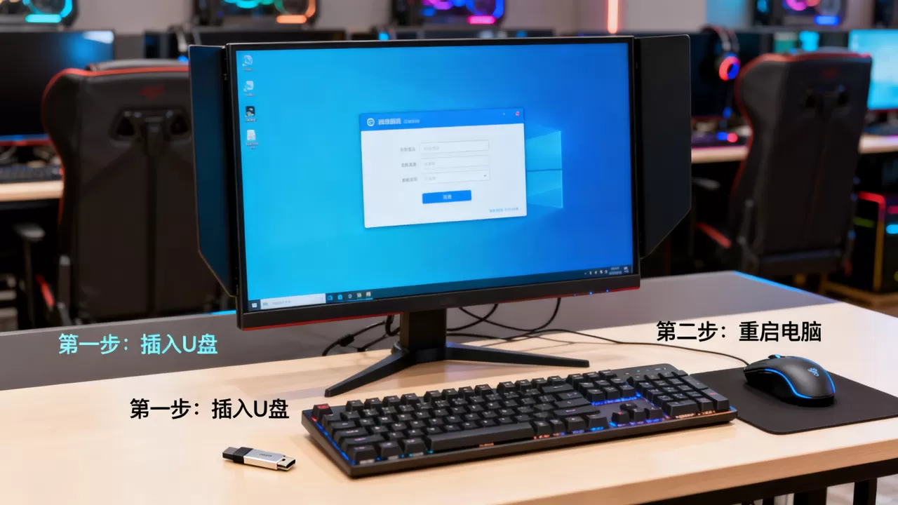 在网吧如何刷机，网吧电脑刷机教程